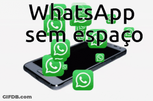 Cell Phone Green WhatsApp Icons Sem Espaco GIF