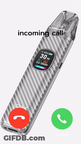 Cell Phone Screen Incoming Call From 30W Device GIF