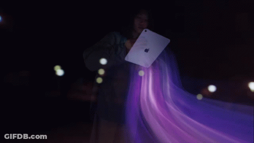 Cell Phone Showing 9:41 Tuesday March 8 GIF