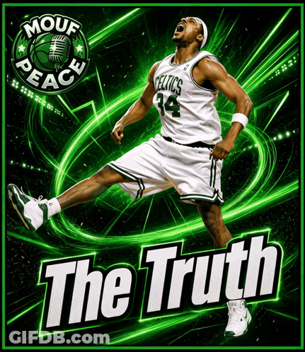 Celtics Basketball Player The Truth Poster GIF