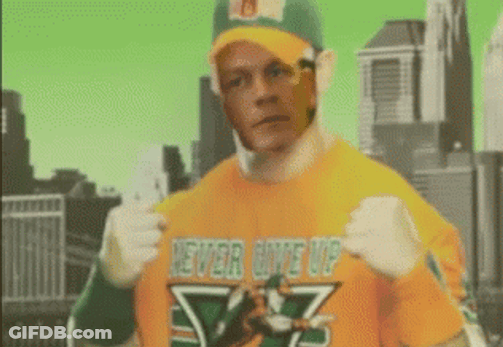 Cena Sneaking Are You Sure About That Meme GIF