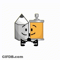 Censored Sign With Spray Can GIF