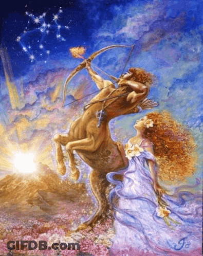 Centaur With Bow And Arrow GIF