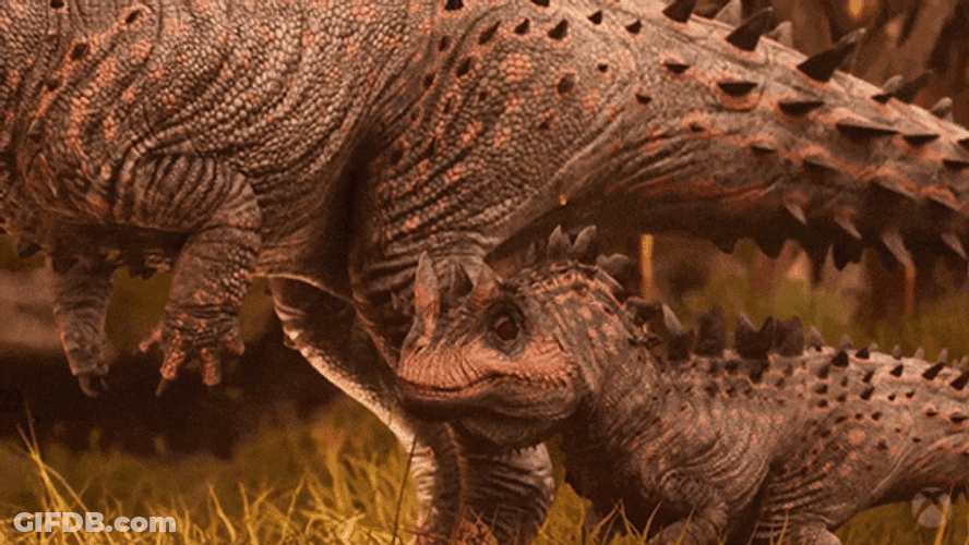 Ceratosaurus Baby Ark Survival Ascended GIF
