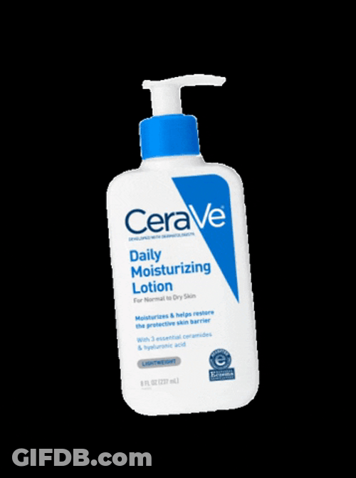 Cerave Daily Moisturizing Lotion GIF