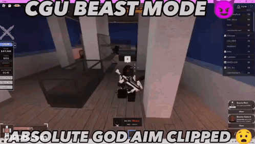 CGU Beast Mode Absolute God Aim GIF