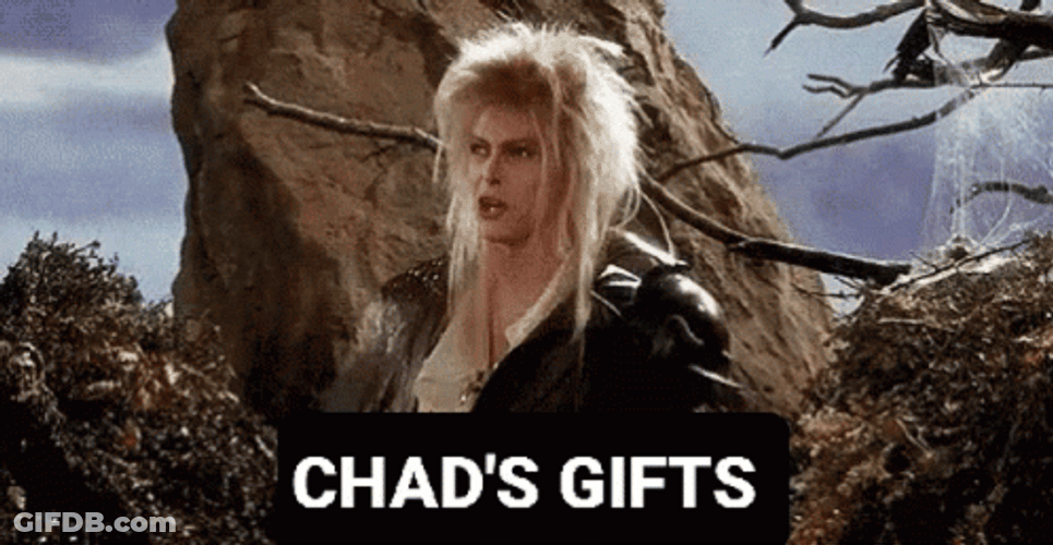 Chad Gifts Bowie GIF