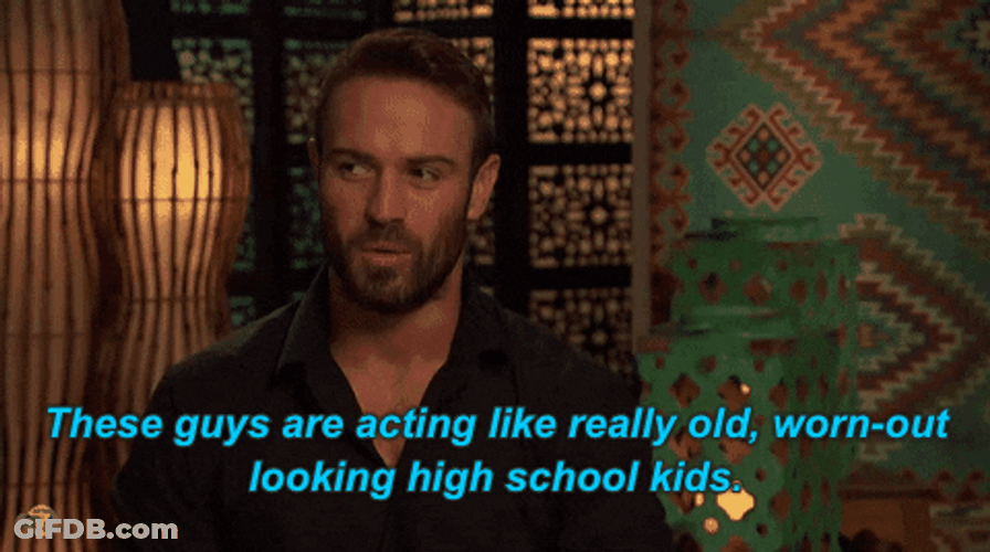 Chad Johnson Interview In Bachelorette GIF