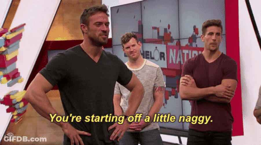Chad Johnson Little Naggy Comment GIF