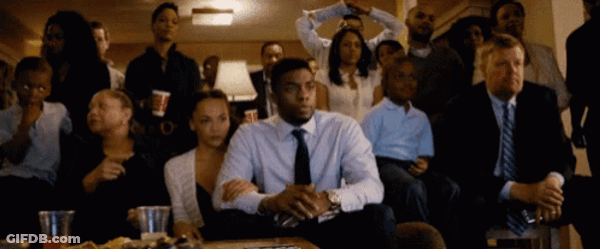 Chadwick Boseman Draft Day GIF