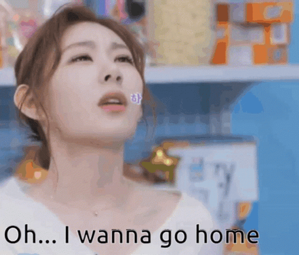 Chaeryeong I Wanna Go Home GIF