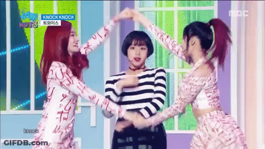 Chaeyoung Knock On My Door GIF