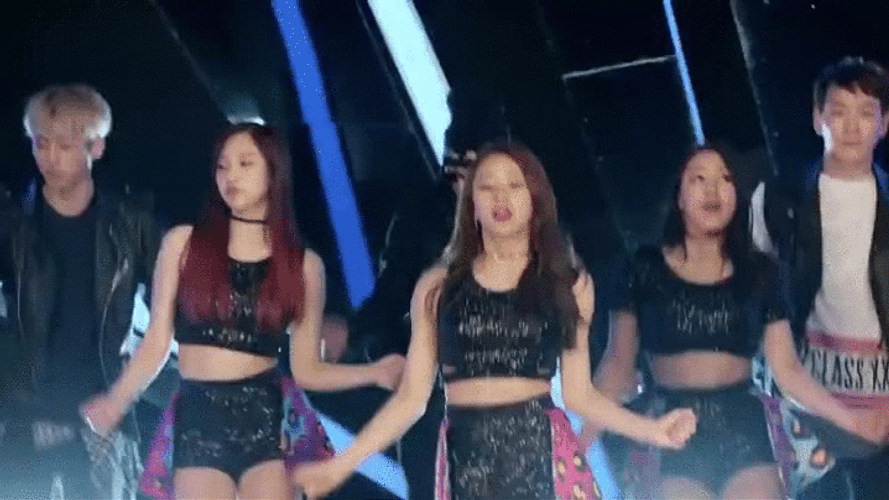 Chaeyoung South Korean Singer Doing String Dance GIF