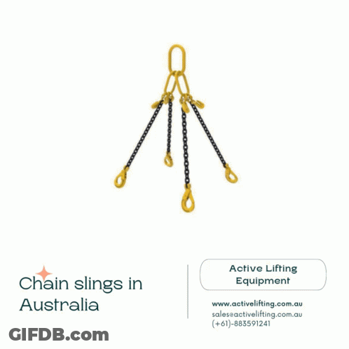 Chain Sling Active Lifting Equipment GIF