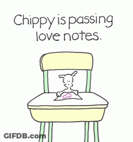 Chair Filled With Paper Planes Saying Your Desk GIF