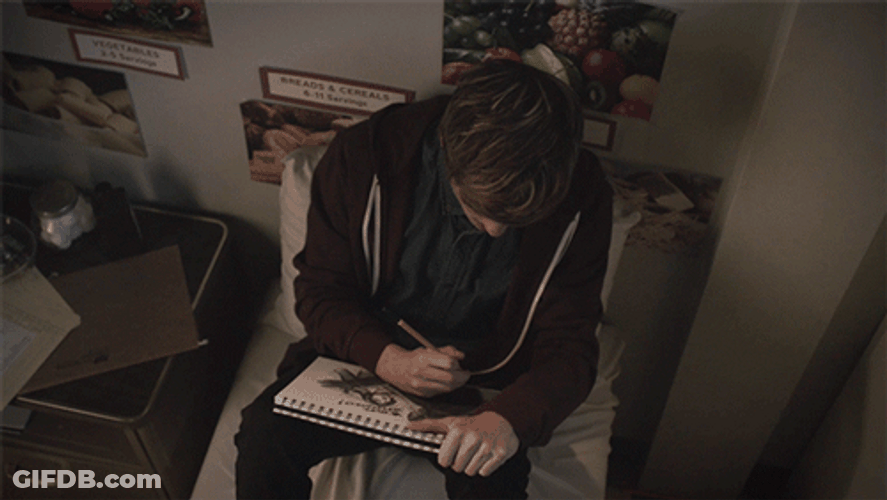 Chairs Drawing Sketch Tuesday GIF