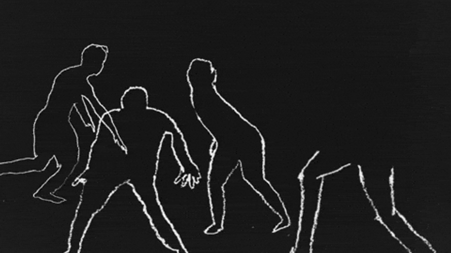 Chalk Drawing People GIF