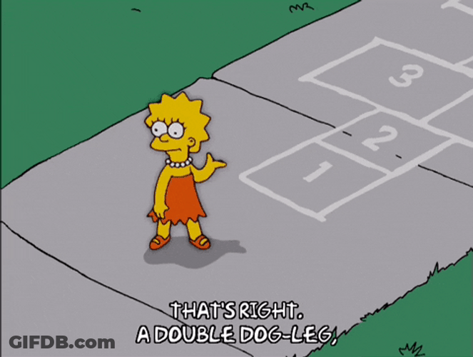 Chalk Lisa Simpson GIF
