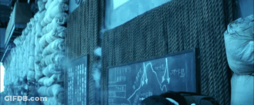 Chalkboard With Direction Arrows GIF