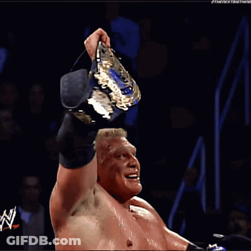 Champ Is Here Brock Lesnar GIF