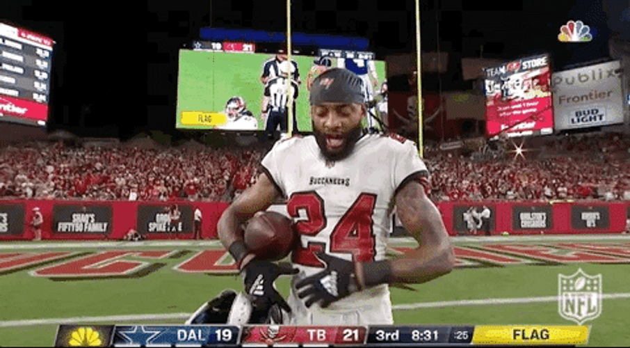 Champ Is Here Carlton Davis III GIF