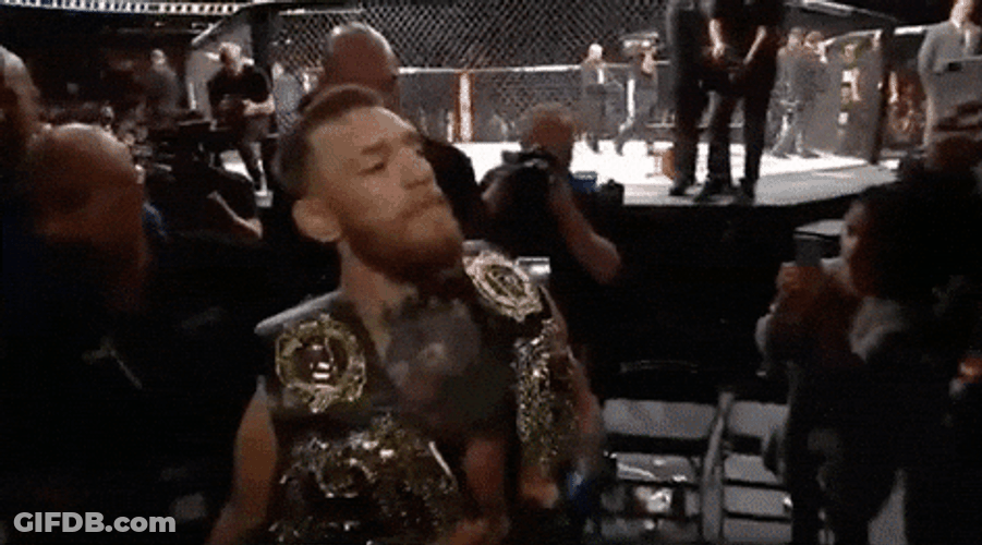 Champ Is Here Conor McGregor GIF