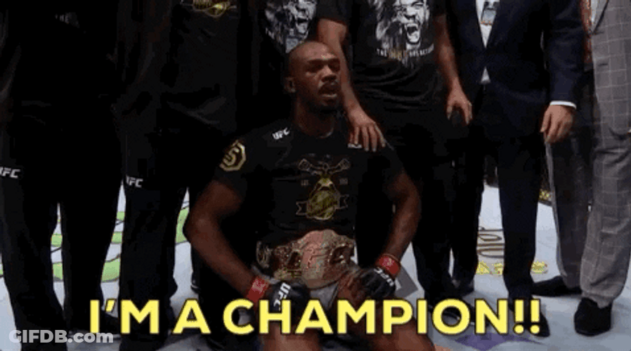 Champ Is Here Jon Jones GIF
