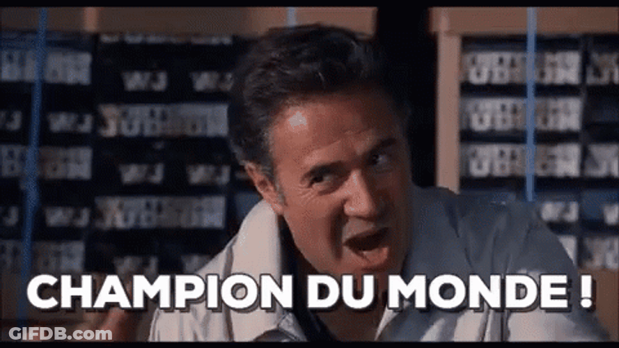 Champion Du Monde GIF