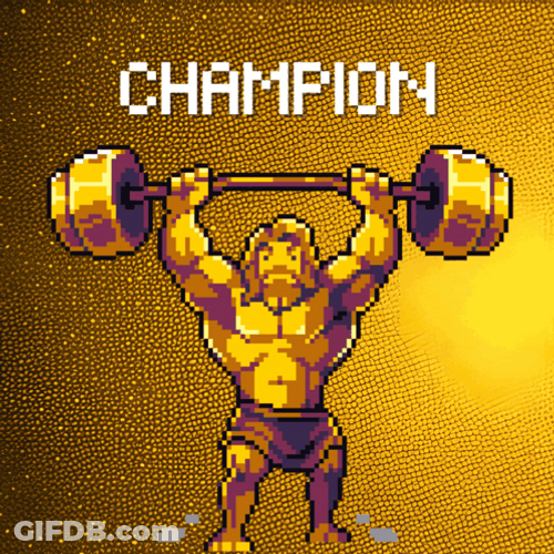 Champion In Barbell GIF