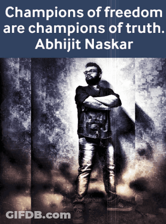 Champions Of Freedom Champions Of Truth Abhijit Naskar Poster GIF