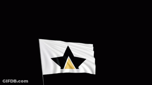 Champions Text On Black Background GIF