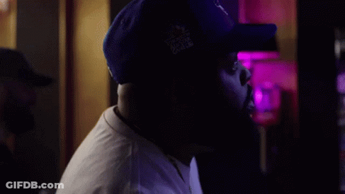 Champs Sports Logo Man In Hoodie GIF