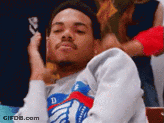 Chance The Rapper Bored GIF