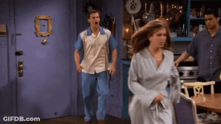 Chandler I Knew It GIF