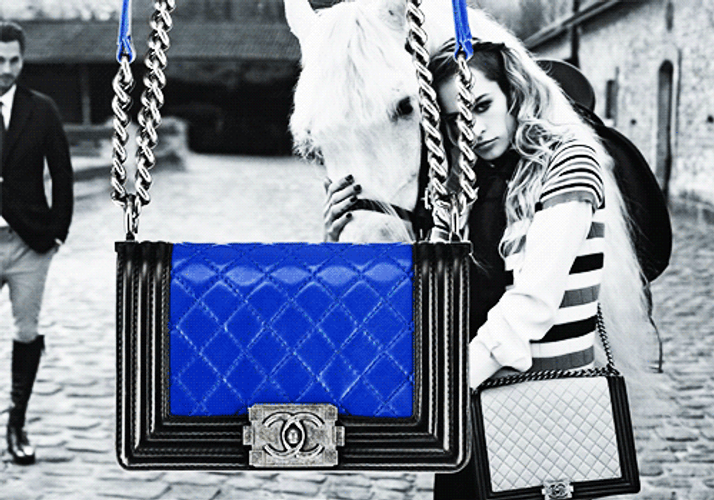 Chanel Boy Handbag GIF