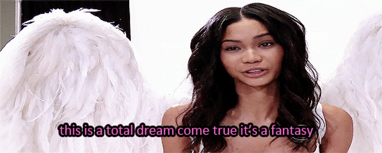 Chanel Iman Dream Come True GIF