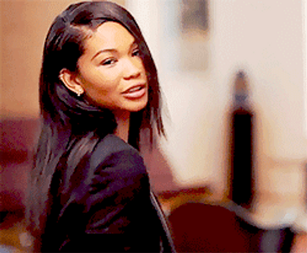Chanel Iman Eye Roll GIF
