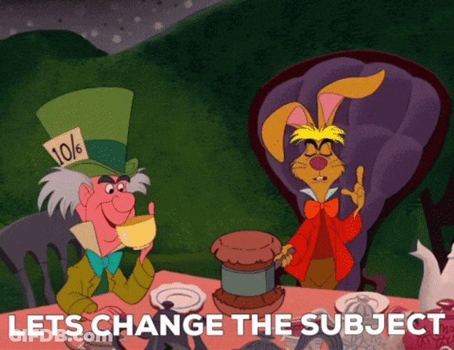 Change The Subject Alice In Wonderland GIF