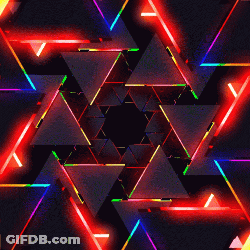 Changeable Shape Led Light GIF