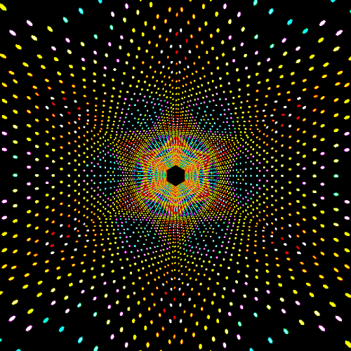Changing Color Illusion GIF
