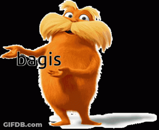 Changing Colored Lights Lorax GIF