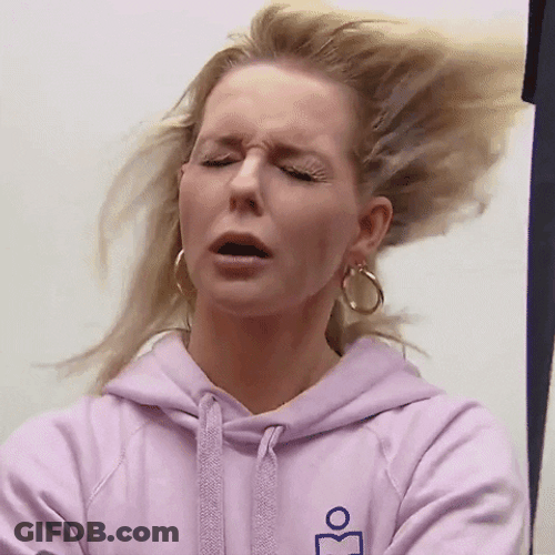 Chantal Janzen Blowing GIF