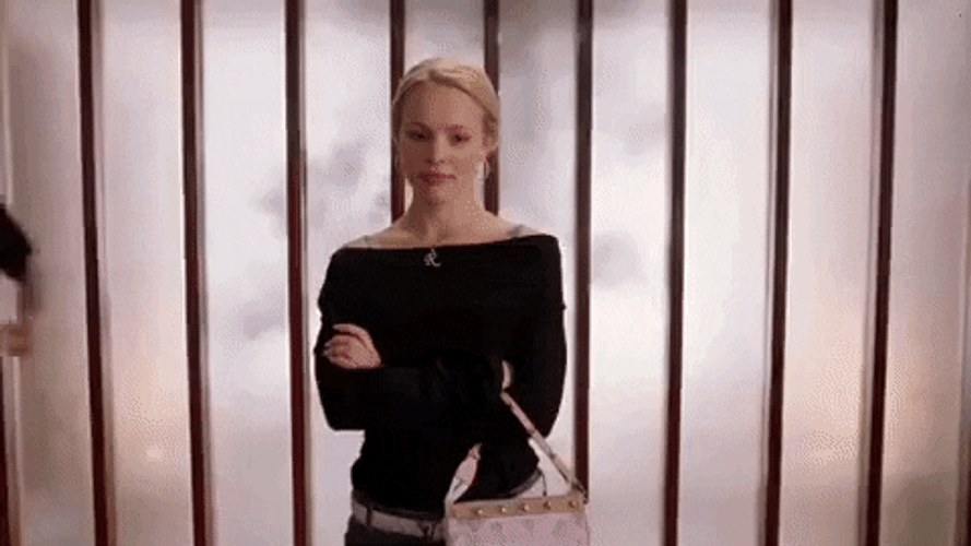 Chaos High School Regina George Mean Girls GIF