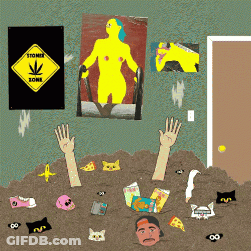 Chaos Room Hoarders GIF