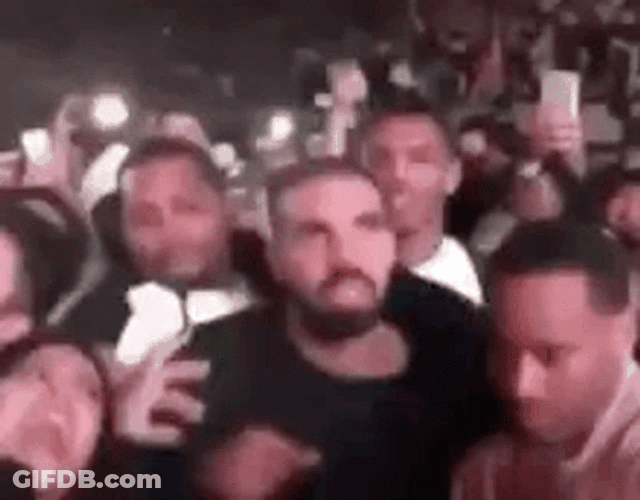 Chaotic Mass Celebration Meme GIF
