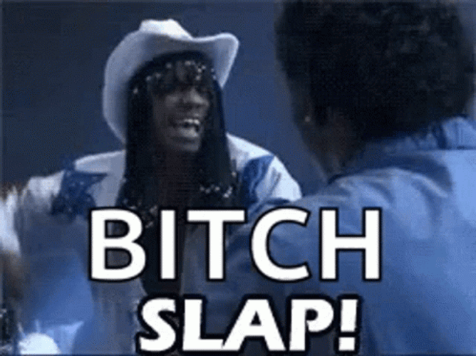 Chappelle Show Bitch Slap GIF