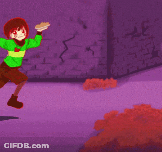 Chara Frisk Asriel GIF