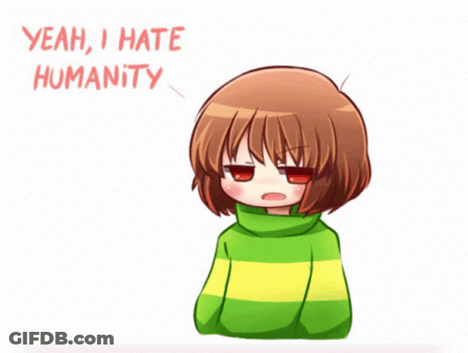 Chara Said Sometimes They Have Good Things GIF