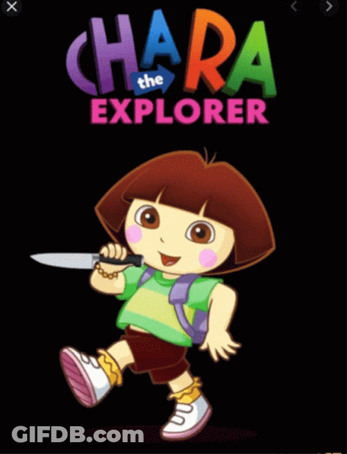 Chara The Explorer GIF