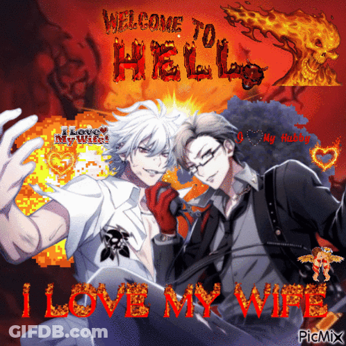 Characters Welcome To Hell I Love My Wife GIF